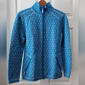 LL Bean 100% wool zippered sweater